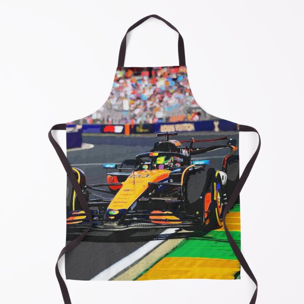 Item preview, Oscar Piastri racing his 2025 F1 car during the Australian Grand Prix at Melbourne Albert Park designed and sold by Rodissimus1984.