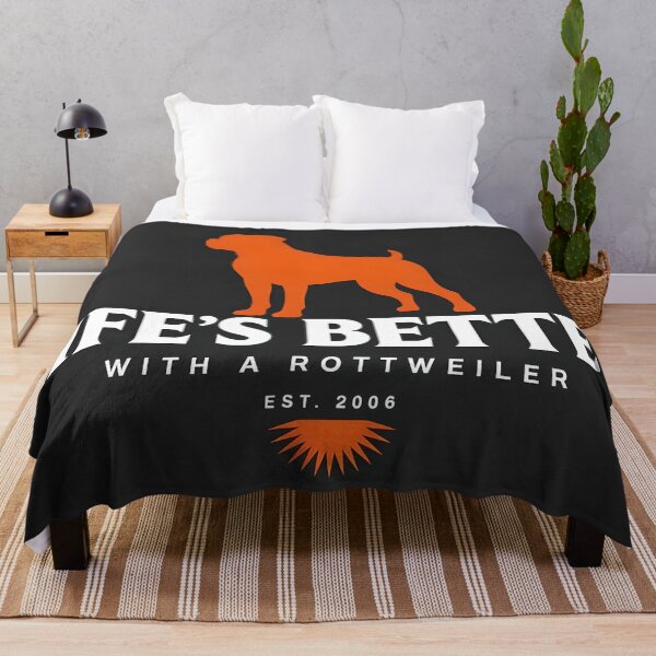 Item preview, Life's better with a Rottweiler Logo designed and sold by MountAshDesigns.