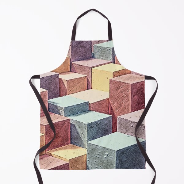 Item preview, Soft Pastel Cuboids designed and sold by Hen-C-Art.