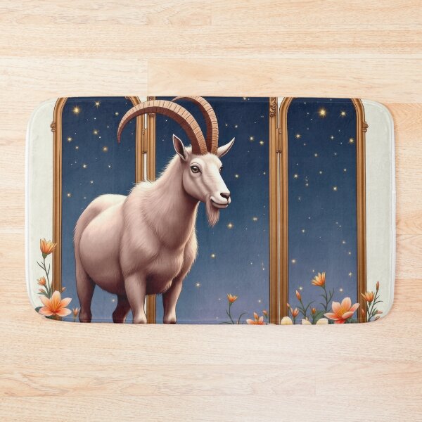 Item preview, Mountain Goat Triptych designed and sold by HabitableMoons.