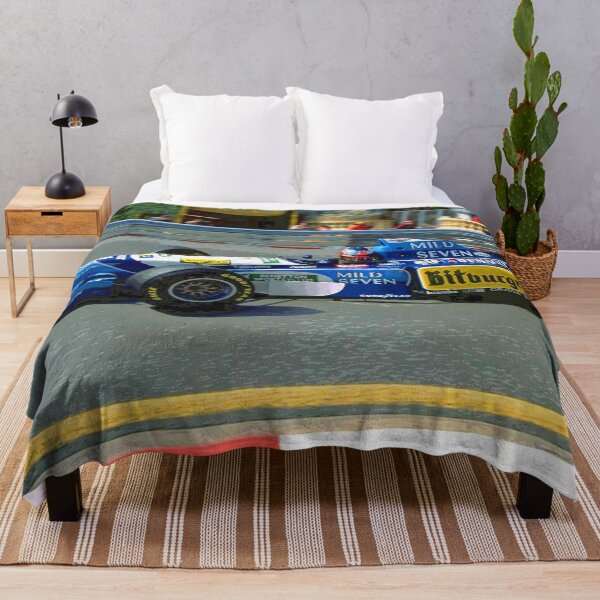 Item preview, Michael Schumacher racing his 1995 F1 car in a hairpin abstract designed and sold by Rodissimus1984.