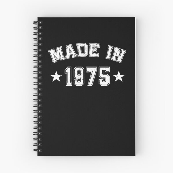 Item preview, MADE IN 1975 cool retro happy birthday 50th birthday middle age, age is just numbers Birthday i'm not old i'm vintage  designed and sold by Jt41.
