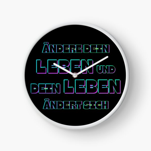 Artikel-Vorschau von Ändere dein Leben und dein Leben verändert sich, designt und verkauft von XriArt by Christina Betke.