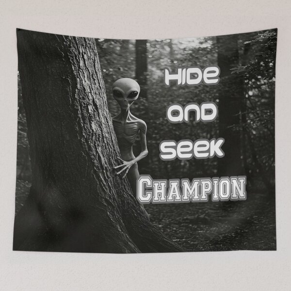 Item preview, Hide And Seek Champion designed and sold by Surreallytee.