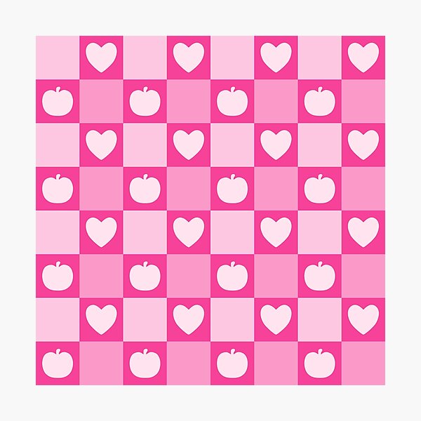 Item preview, Pink Teacher Gingham Squares designed and sold by prettycooluk.