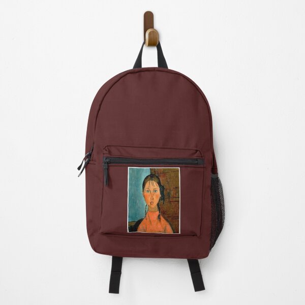 Item preview, Girl With Pigtails: Amedeo Modigliani Oil Painting Print designed and sold by posterbobs.