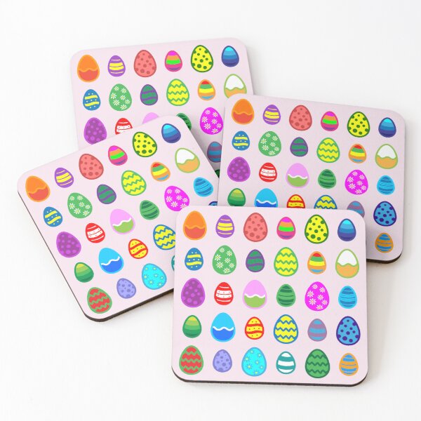 Item preview, Colorful Easter Eggs Pattern designed and sold by Restarter.