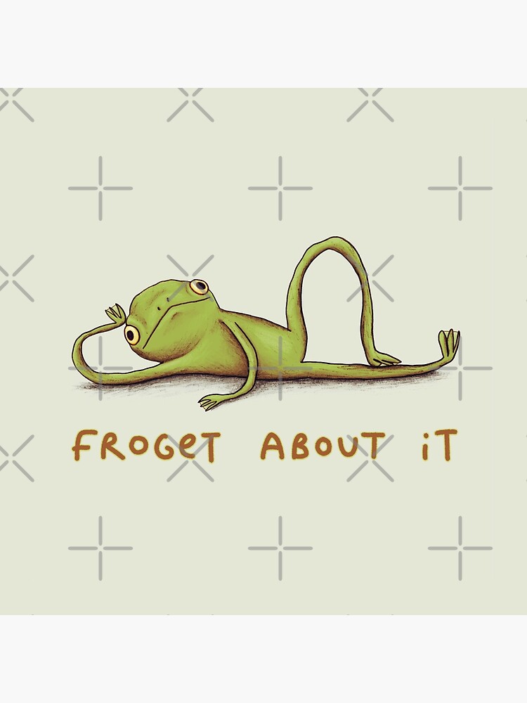 Thumbnail 4 of 4, Pillow, Froget About It designed and sold by SophieCorrigan.