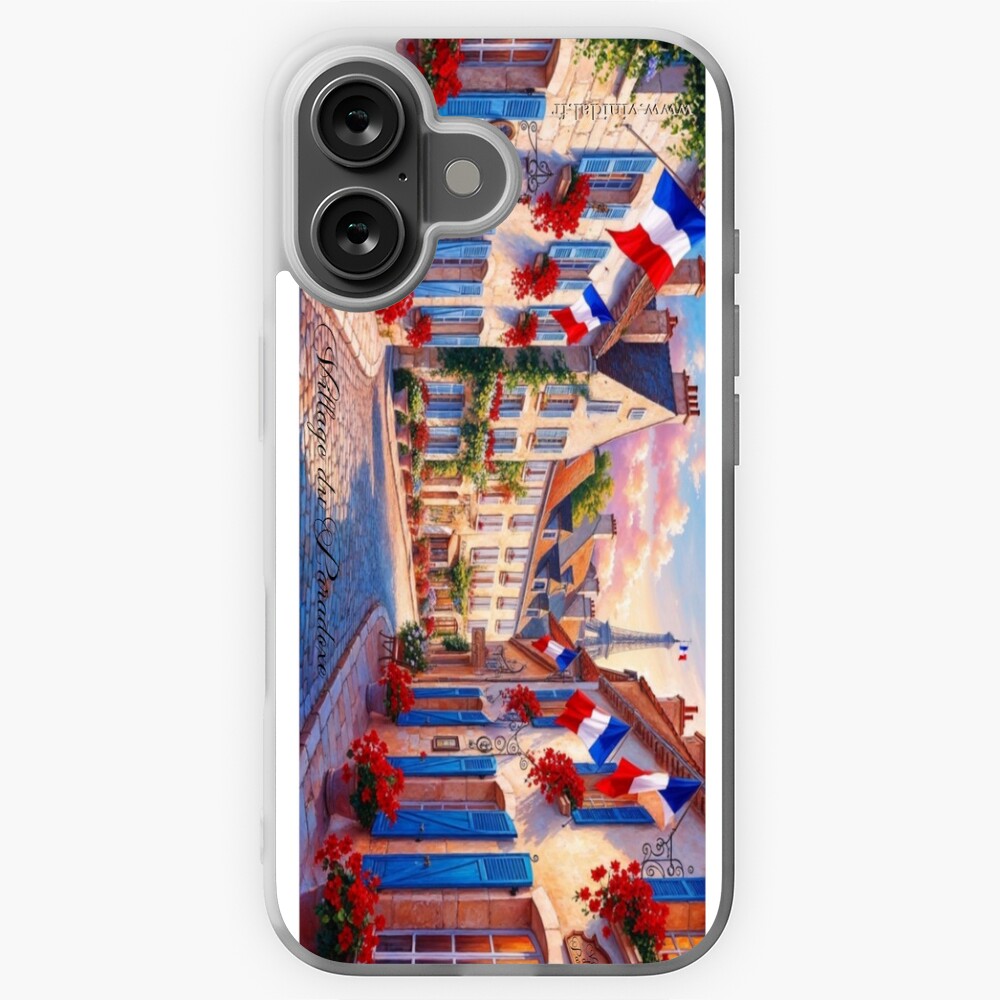 Aperçu de l'œuvre Coque souple iPhone créée et vendue par Vinidal.