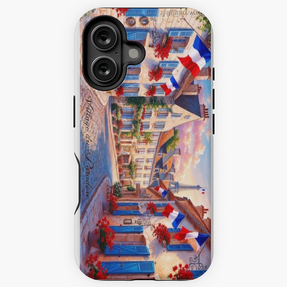 Aperçu de l'œuvre Coque antichoc iPhone créée et vendue par Vinidal.