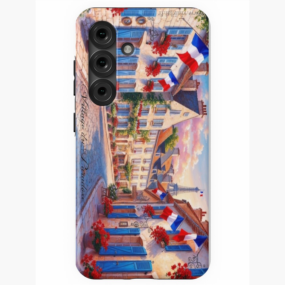 Aperçu de l'œuvre Coque antichoc Samsung Galaxy créée et vendue par Vinidal.
