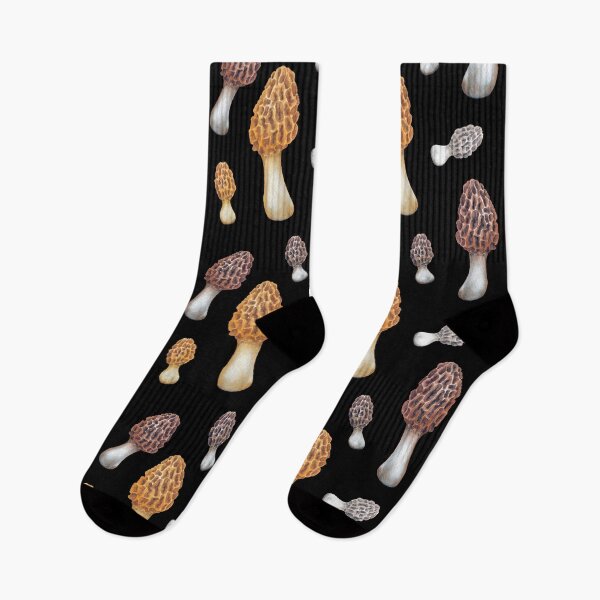 Item preview, Watercolor Yellow Morel mushroom designed and sold by Ekaterina Glazkova.