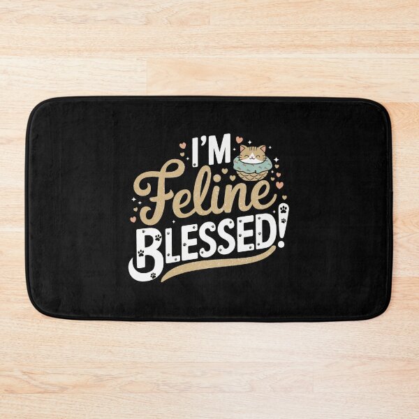 Item preview, I'm Feline Blessed! designed and sold by jkrphoto.
