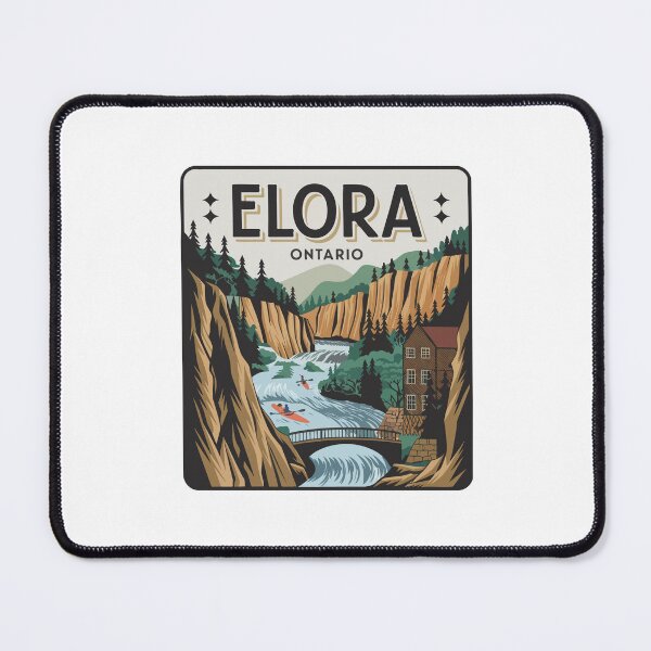 Item preview, Discover Elora, Ontario: Retro-Inspired Vintage Travel designed and sold by skiprender.