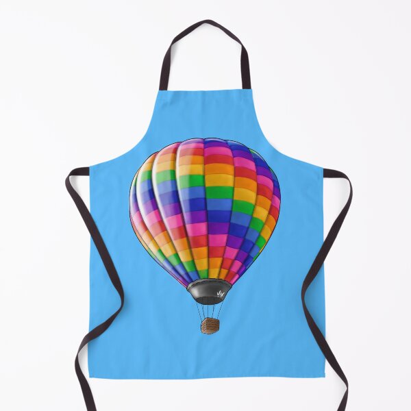 Item preview, Rainbow Hot Air Balloon Design 1 designed and sold by VixCaricatures.