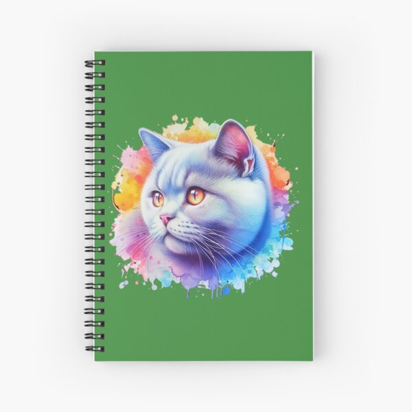 Item preview, A beautiful Chartreux cat with a colorful background designed and sold by Marcoshop10.