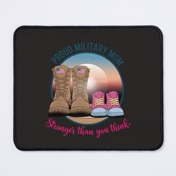 Item preview, Proud Military Mom: Stronger Than You Think designed and sold by elynne9.