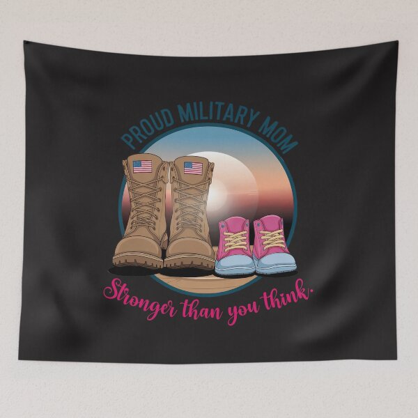 Item preview, Proud Military Mom: Stronger Than You Think designed and sold by elynne9.