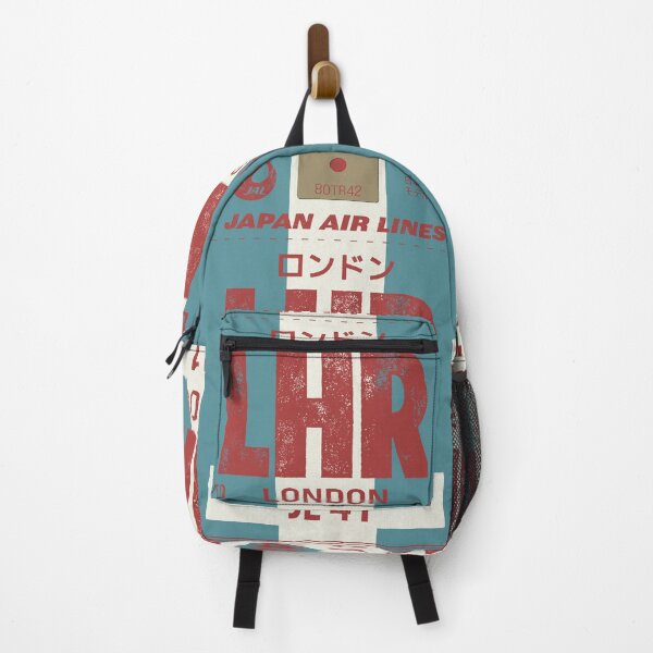 Item preview, Retro London Heathrow Japan airlines tag designed and sold by LostTravelersLab.