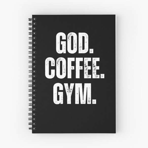 Item preview, God. Coffee. Gym. Christian Weight Lifter workout gym designed and sold by snowry.