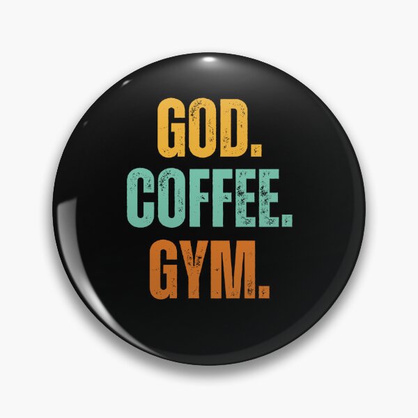 Item preview, Retro God. Coffee. Gym. Christian Weight Lifter workout gym designed and sold by snowry.
