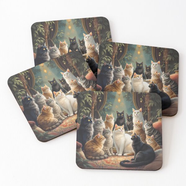 Item preview, Thirteen Cats designed and sold by HabitableMoons.