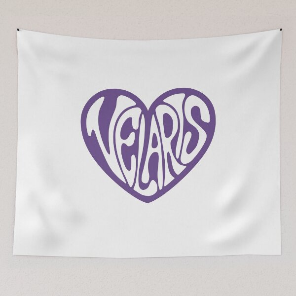 Item preview, Velaris Purple Heart Aesthetic Design designed and sold by SlocifieShop.