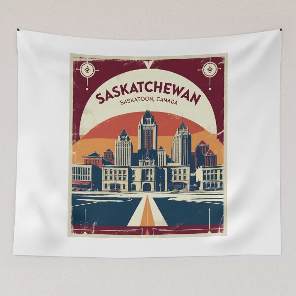 Item preview, 1950s Saskatoon Saskatchewan Canada Vintage Travel Tourism designed and sold by TravelersGems.