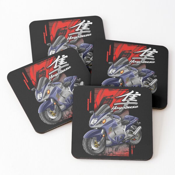 Item preview, Suzuki GSX1300R Hayabusa 2001 (Pearl Deep Blue & Sonic Silver Metallic) for Motorcycle Riders designed and sold by MotoApparelHub.