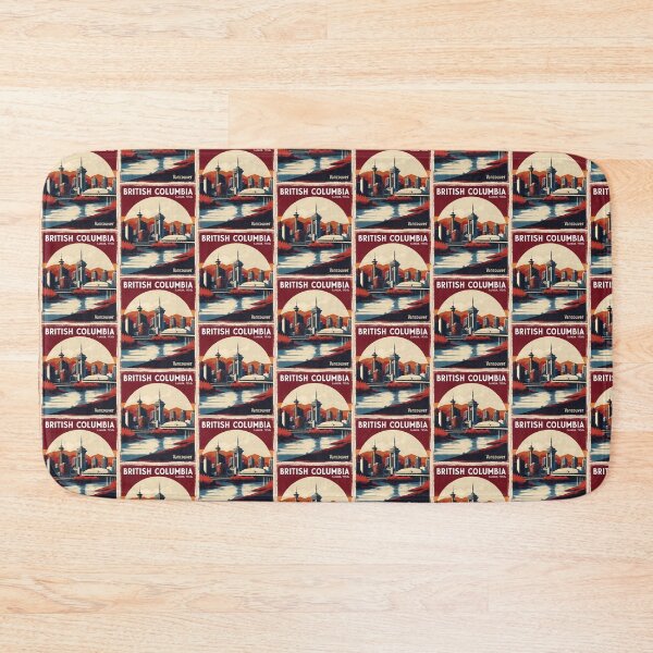 Item preview, British Columbia Canada 1950s Vintage Travel Tourism designed and sold by TravelersGems.