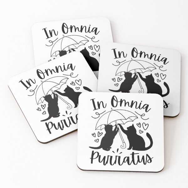 Item preview, In omnia purratus, funny cat lover Stars Hollow idea designed and sold by KlaraMacinka.