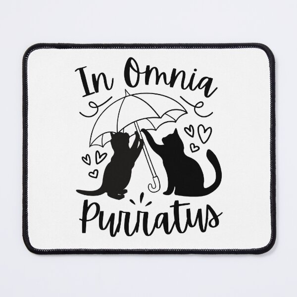 Item preview, In omnia purratus, funny cat lover Stars Hollow idea designed and sold by KlaraMacinka.
