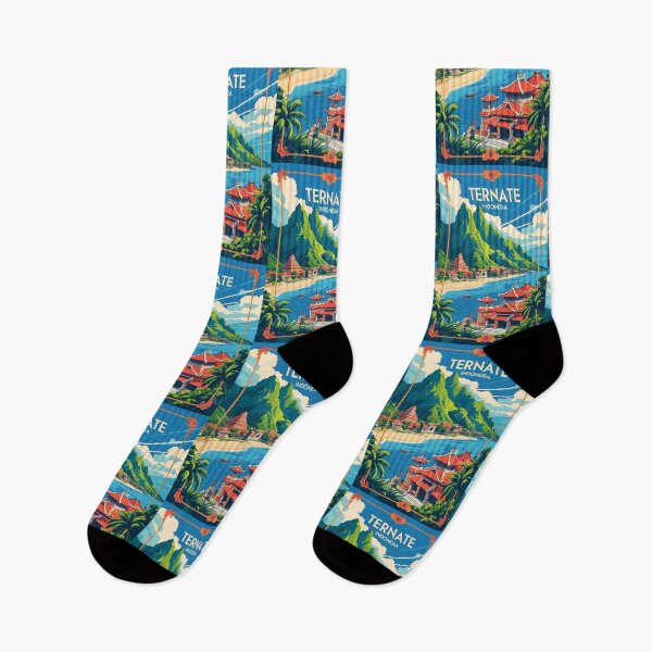 Item preview, Ternate Indonesia Vintage Travel Tourism designed and sold by TravelersGems.