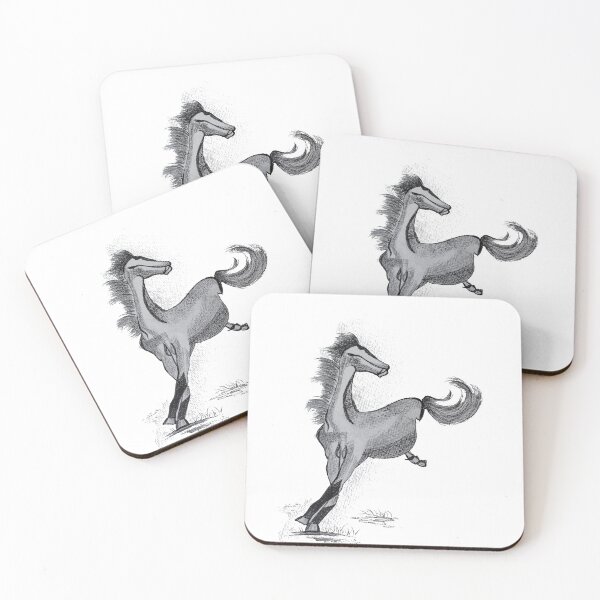 Item preview, Running horse sketch  designed and sold by Sonia dutta_art.