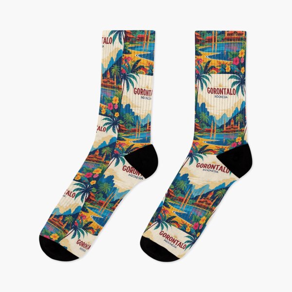 Item preview, Gorontalo Indonesia Vintage Travel Tourism designed and sold by TravelersGems.