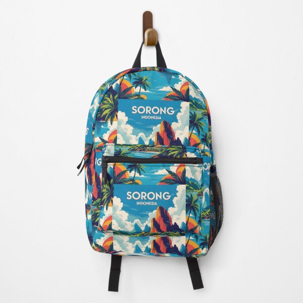 Item preview, Sorong Indonesia Vintage Travel Tourism designed and sold by TravelersGems.