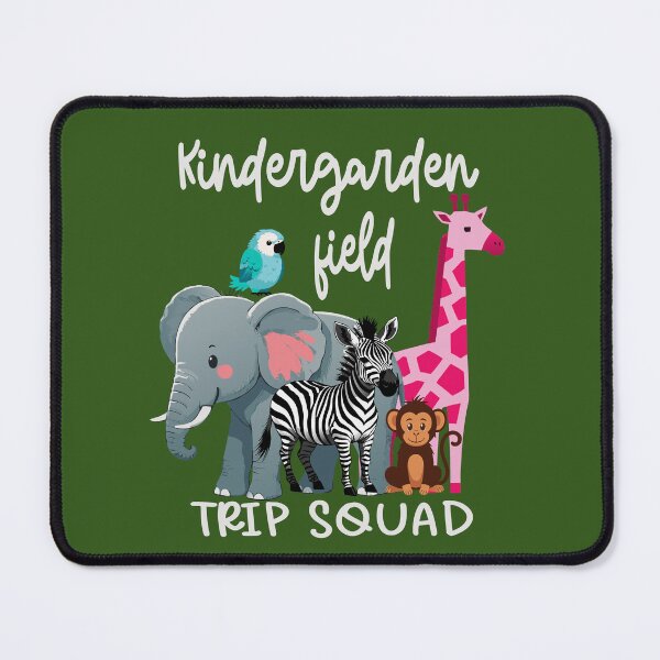 Item preview, Kindergarten zoo Field Trip Squad Kids Students Teacher designed and sold by Colorfulman.
