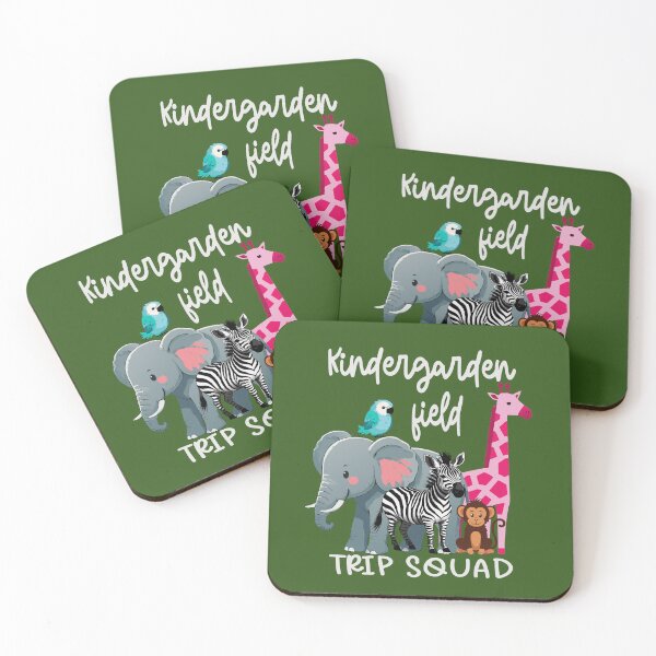 Item preview, Kindergarten zoo Field Trip Squad Kids Students Teacher designed and sold by Colorfulman.