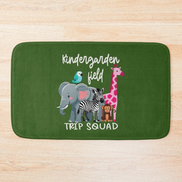 Item preview, Kindergarten zoo Field Trip Squad Kids Students Teacher designed and sold by Colorfulman.