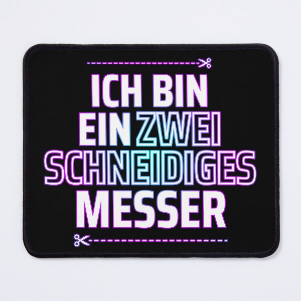 Item preview, Ich bin ein zweischneidiges MESSER designed and sold by XriArt by Christina Betke.