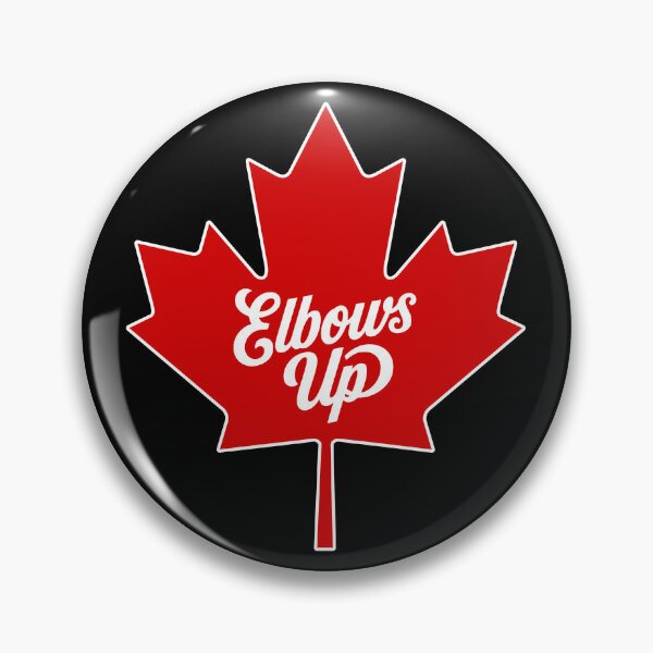 Item preview, Elbows Up Canada Maple Leaf designed and sold by Dago345.