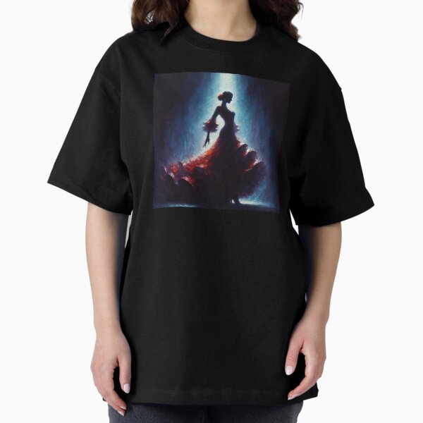 Vista previa del artículo con la obra «Bailaora de flamenco bajo los focos», diseñado y vendido por Now's Good Designs.