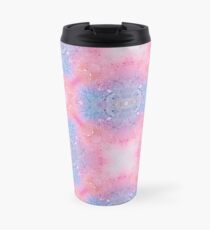 paint splatter vintage design watercolor background Travel Mug