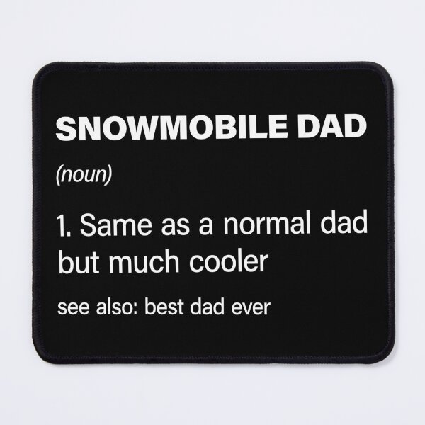 Item preview, Funny Snowmobile Dad definition designed and sold by RareBunny.