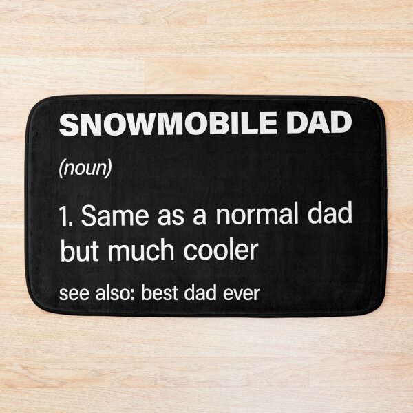 Item preview, Funny Snowmobile Dad definition designed and sold by RareBunny.