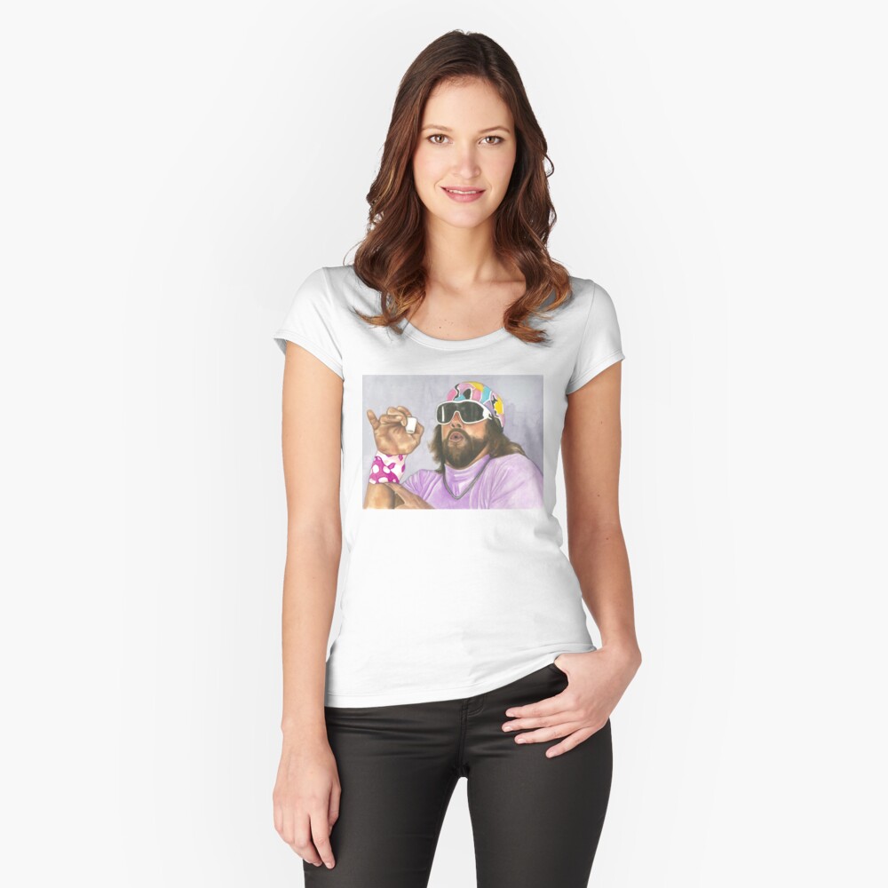 Item preview, Fitted Scoop T-Shirt designed and sold by RifficStudios.