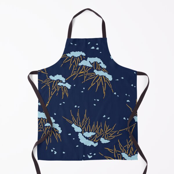 Item preview, Snow on Bamboo, Winter in Japan - Japanese seamless vintage pattern designed and sold by Japan Design Prints.