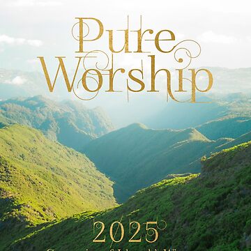 Artwork thumbnail, Pure Worship (Design 2) by Paper Bee Gift Shop