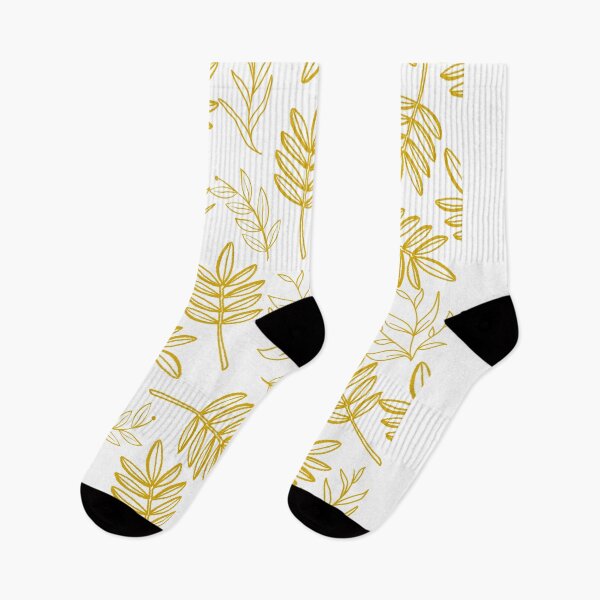 Item preview, Ocher Leaf Pattern: Natural Elegance in Every Detail designed and sold by Monatte .
