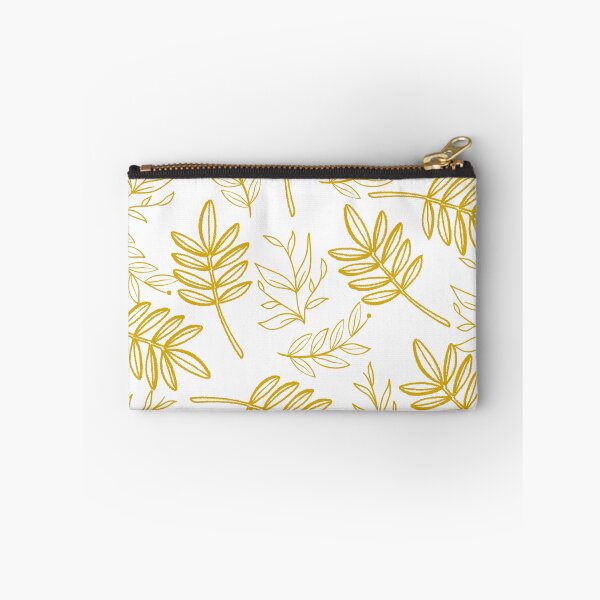 Item preview, Ocher Leaf Pattern: Natural Elegance in Every Detail designed and sold by Monatte .